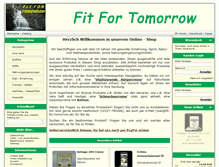 Tablet Screenshot of fit-for-tomorrow.de